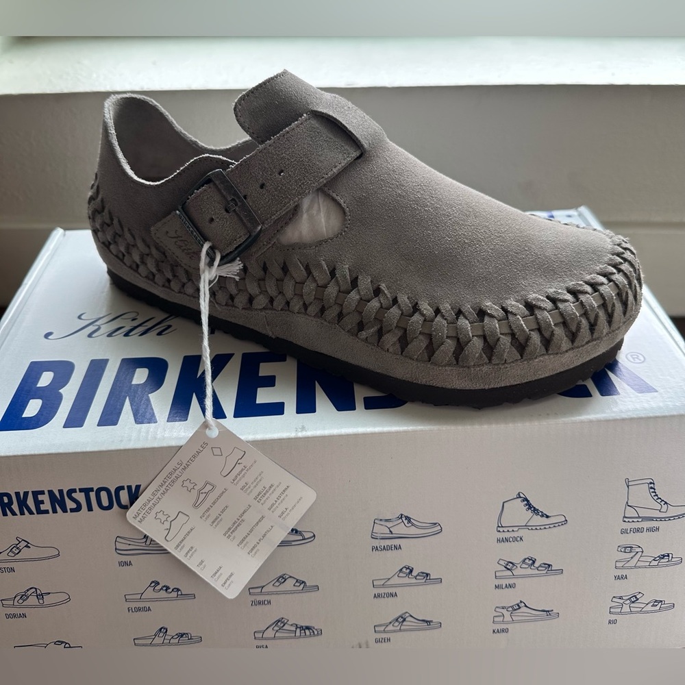 Kith for Birkenstock London Braid in Moonrock - 42